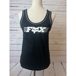 Fox Racing tank top‎ shirt Sleeveless size Medium Black Moto Biker Motorcross